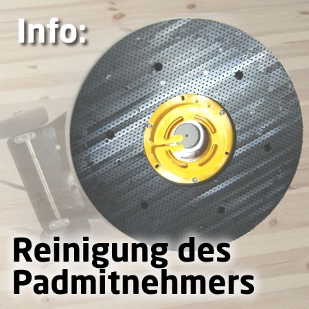 Reinigung der Tellermaschine