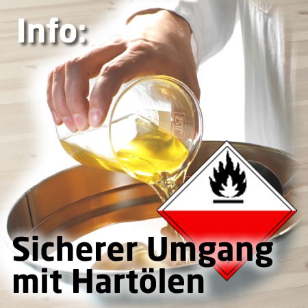 Richtiger Umgang mit Hartöl